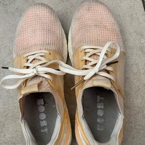 Adidas Peach and Beige Running Shoes